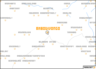 map of Ambodivongo