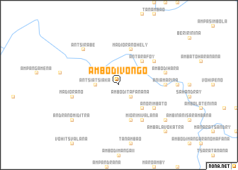 map of Ambodivongo