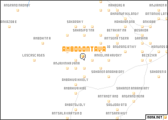 map of Ambodontava