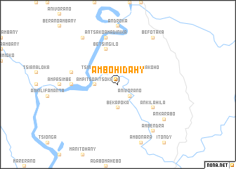 map of Ambohidahy