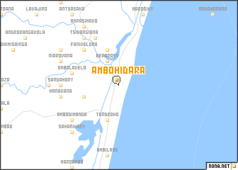 map of Ambohidara