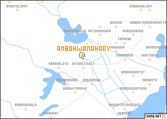 map of Ambohijanahary
