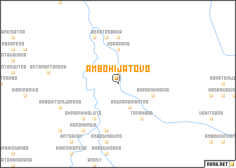 map of Ambohijatovo
