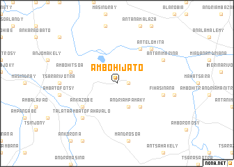 map of Ambohijato