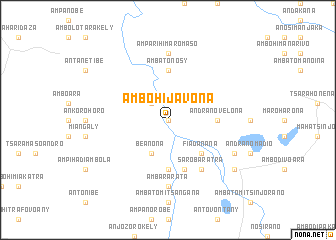 map of Ambohijavona