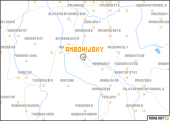 map of Ambohijoky