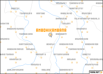 map of Ambohikambana