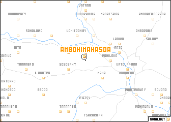 map of Ambohimahasoa
