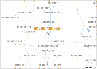 map of Ambohimahasoa