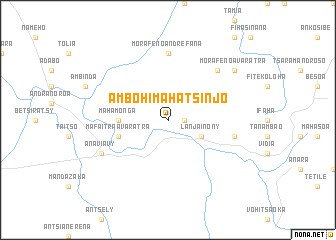 map of Ambohimahatsinjo