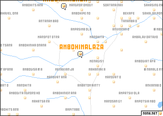 map of Ambohimalaza