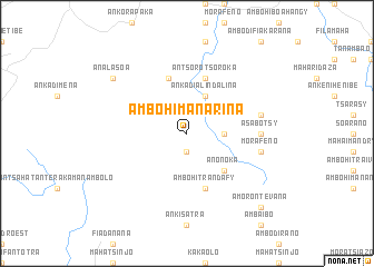 map of Ambohimanarina