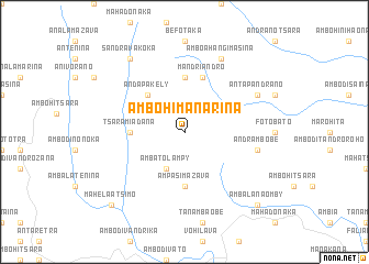 map of Ambohimanarina