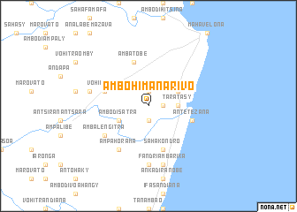 map of Ambohimanarivo