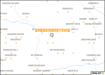 map of Ambohimanatrika