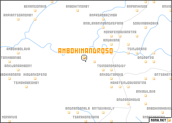 map of Ambohimandroso