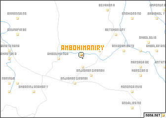 map of Ambohimaniry