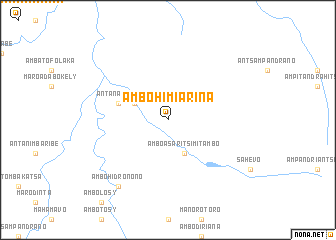 map of Ambohimiarina