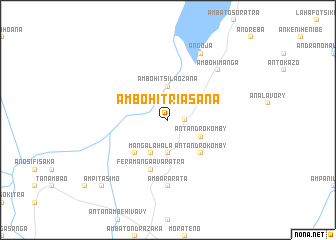 map of Ambohitriasana