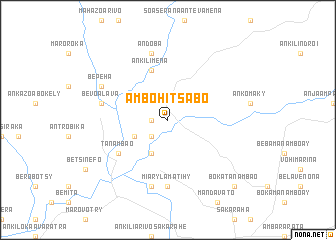 map of Ambohitsabo