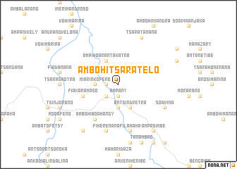 map of Ambohitsaratelo