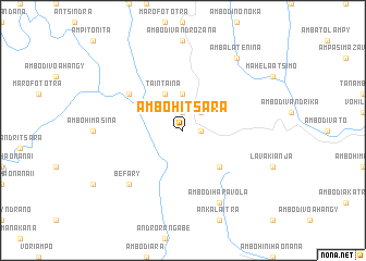 map of Ambohitsara