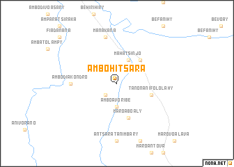 map of Ambohitsara