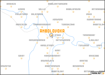 map of Ambolovoka