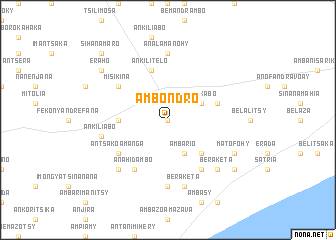 map of Ambondro