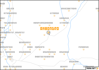 map of Ambondro