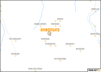 map of Ambondro