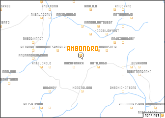 map of Ambondro