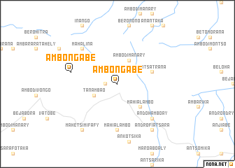 map of Ambongabe