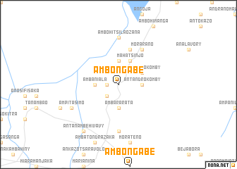 map of Ambongabe