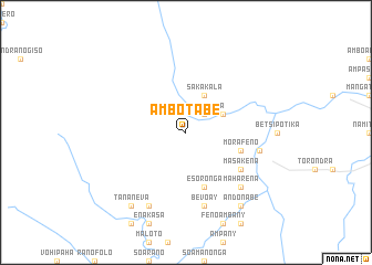 map of Ambotabe