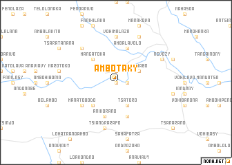 map of Ambotaky