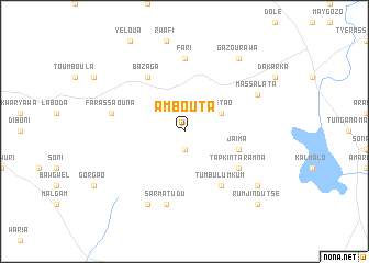 map of Ambouta