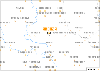 map of Amboza