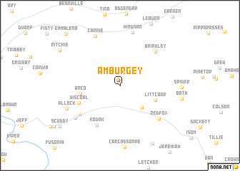 map of Amburgey