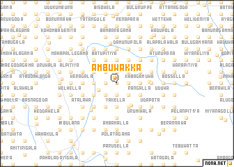 map of Ambuwakka