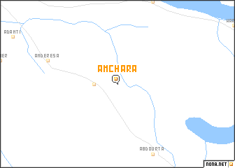 map of Am Chara
