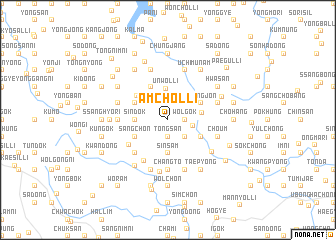 map of Amch\