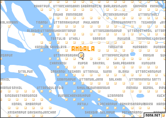 map of Āmdāla