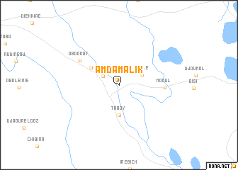 map of Am Damalik