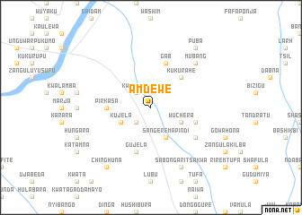 map of Amdewe
