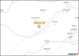 map of Am Dichi
