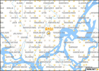 map of Āmdi