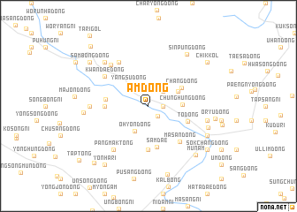 map of Am-dong