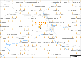 map of Amdorf