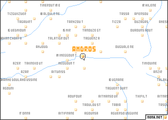 map of Amdros